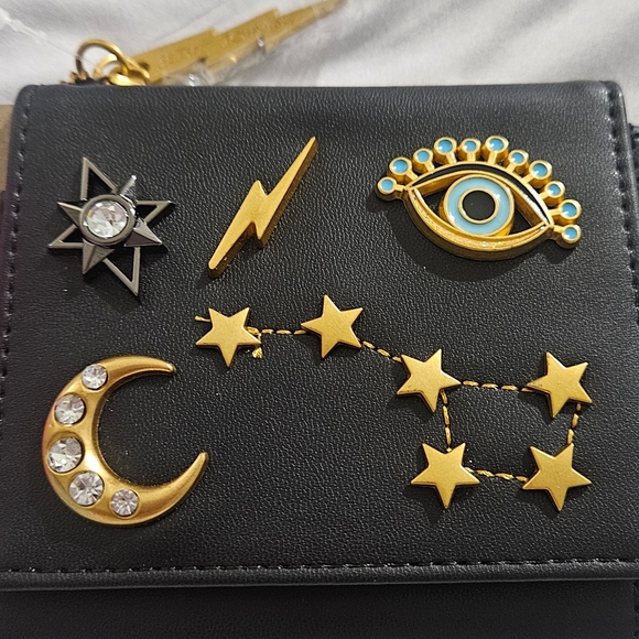 NWT Betsey Johnson Celestial Bifold Wallet - Picture 7 of 10